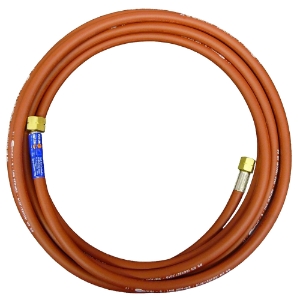 Hose Acetylene 8mm X 5M c/w 3/8 BSP Fitting