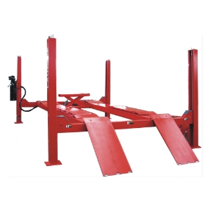 Launch 4 Post 4.0T Wheel Alignment Lift c/w Centre Jacking Beam - Eco