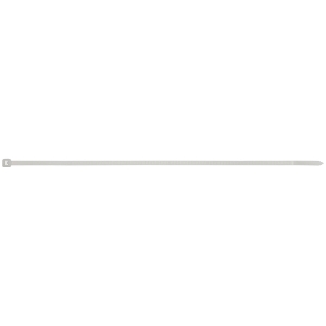 370mm x 4.8mm Quality White Cable Tie - 100 Pack