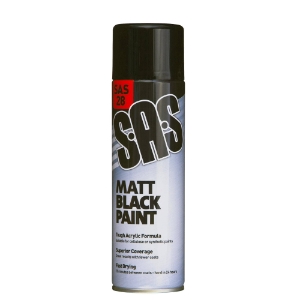 Matt Black Paint 500ml Aerosol