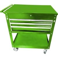 4 Drawer Tool Cart - Green