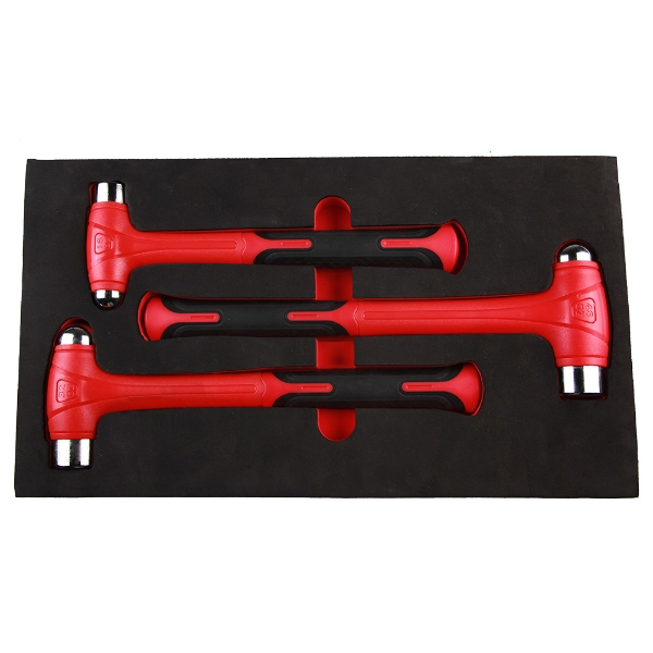 Steel Hammer Face and Peen 3Pc Set