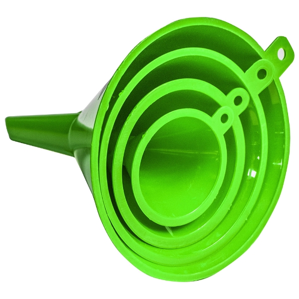 4 Piece Round Funnel Set 50-120mm