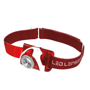 LED Lenser Seo5 Red Headlamp