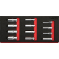 3/8" Deep 12 Point Imperial Socket Set 12 Piece 